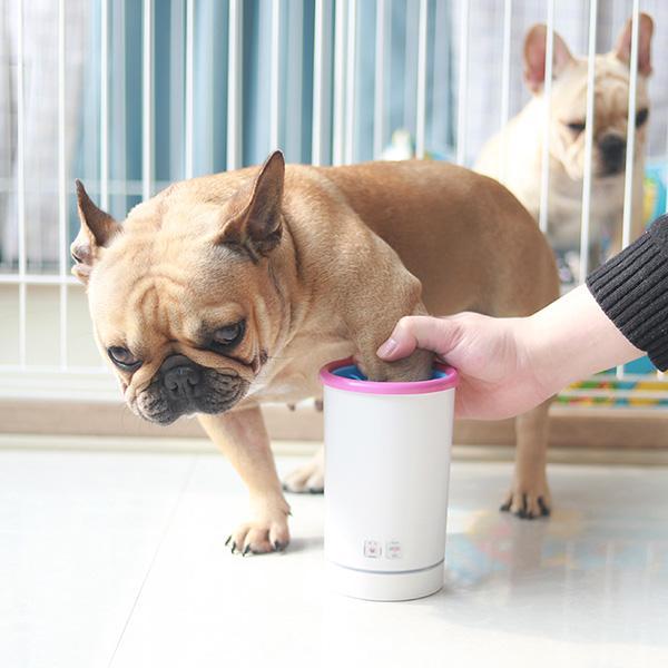 PawClean Pro — USB Rechargeable Automatic Pet Paw Cleaner & Washer